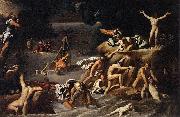 Agostino Carracci The Flood oil painting